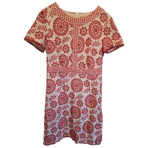 Boden Mila Broderie Embroidered Dress 8R